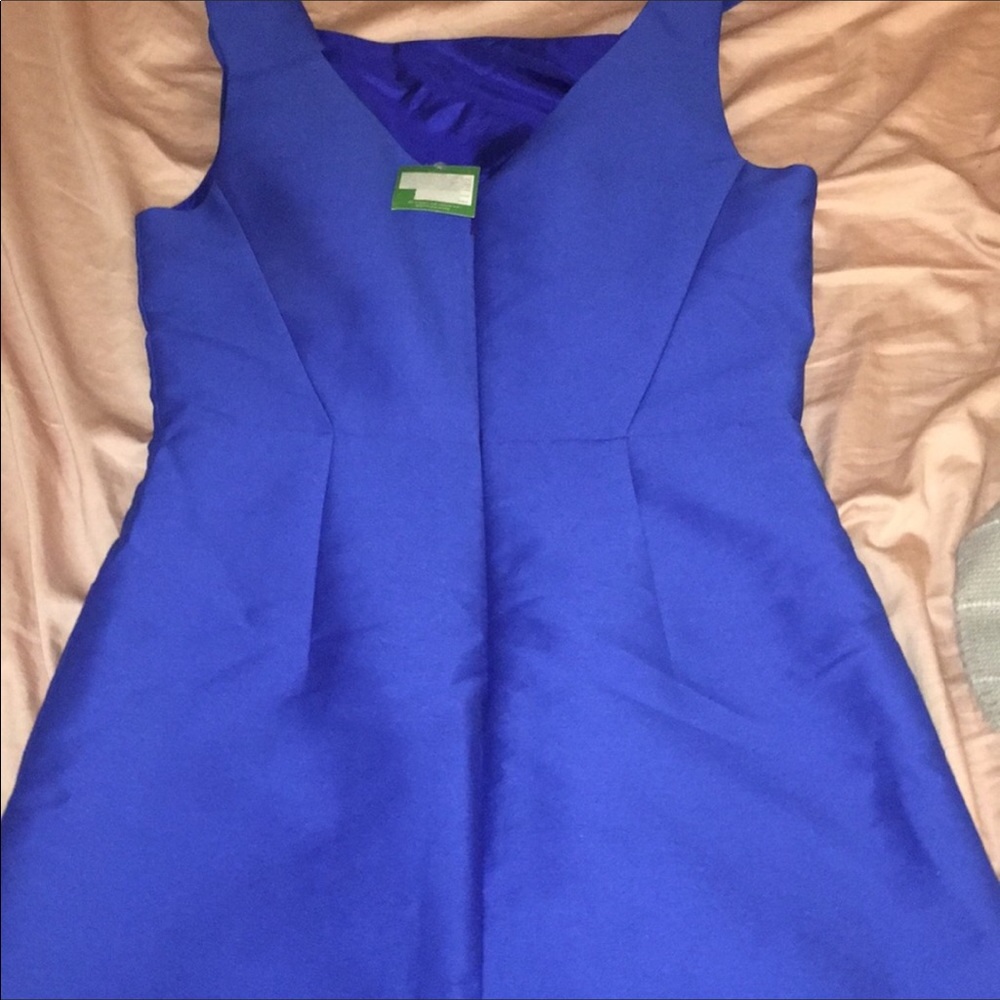 Blue Kate Spade Dress with Bow Detail on Straps